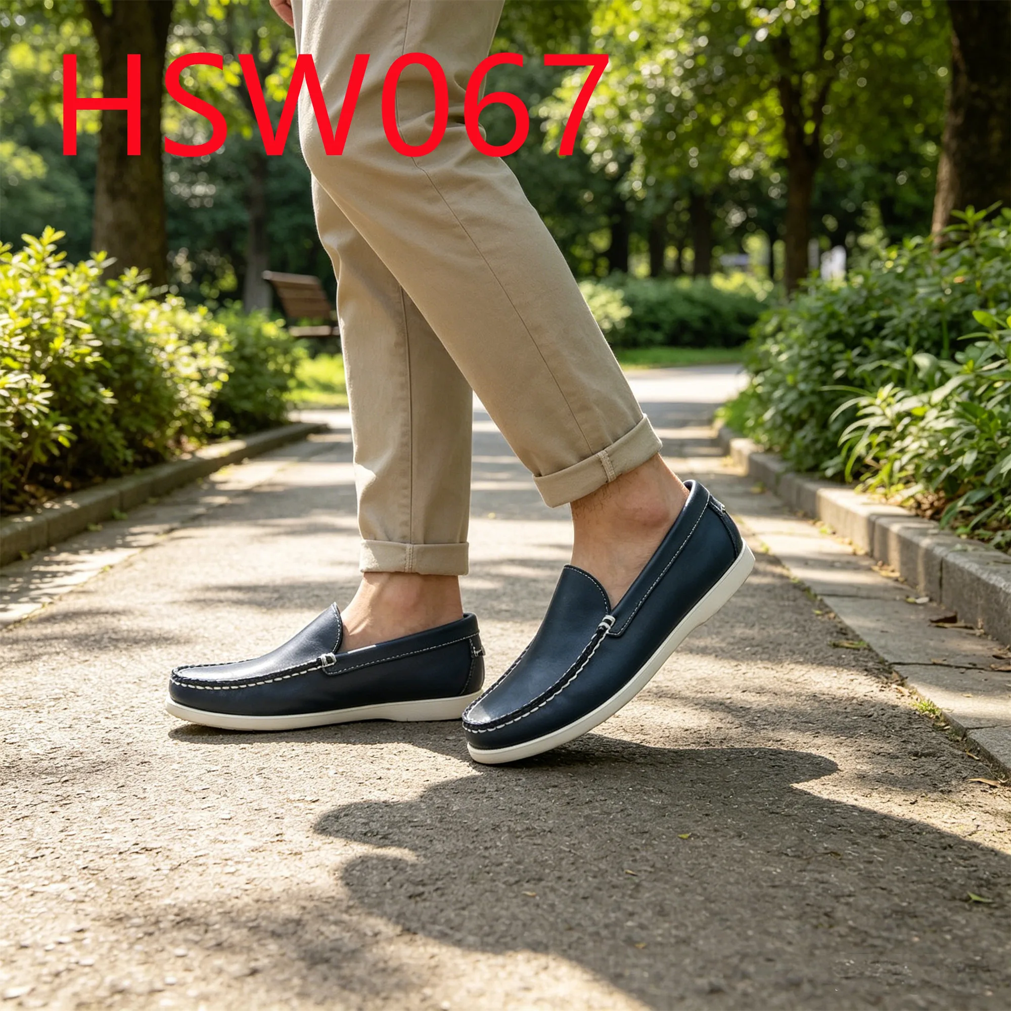 HY,Dockside Classic Multiple Color Available Fashion Men's Shoes Daily Walking Flat Loafer Shoes for Foot Pain Relief HSW067
