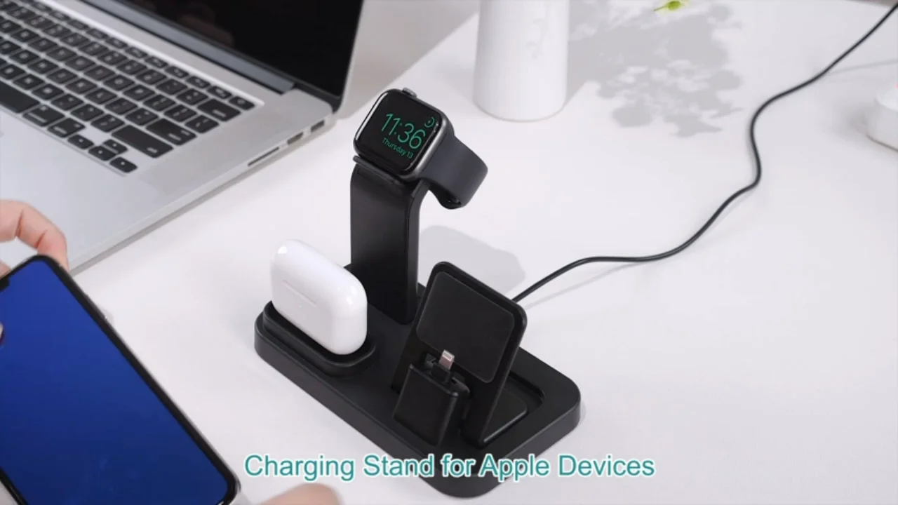 Best Selling Products 2022 Amazon Wireless Charger 3 In 1 Wireless