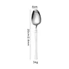 Cuchara de mesa principal de plata