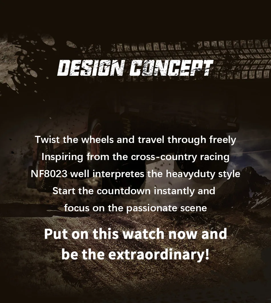 NAVIFORCE 8023 Men Wristwatch Top Brand Luxury Waterproof Watch Blue Genuine Leather Sport Quartz Original Male Clock