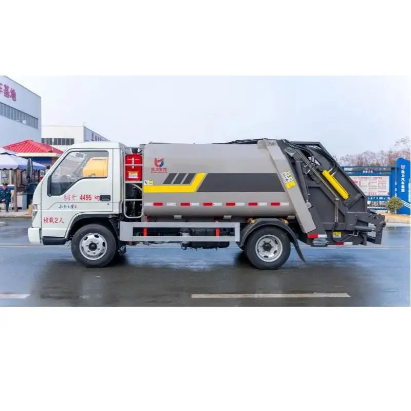 Made in China, Foton Small 4X2 4.5m3 Compactor Garbage Truck Mini Garbage Collection Truck