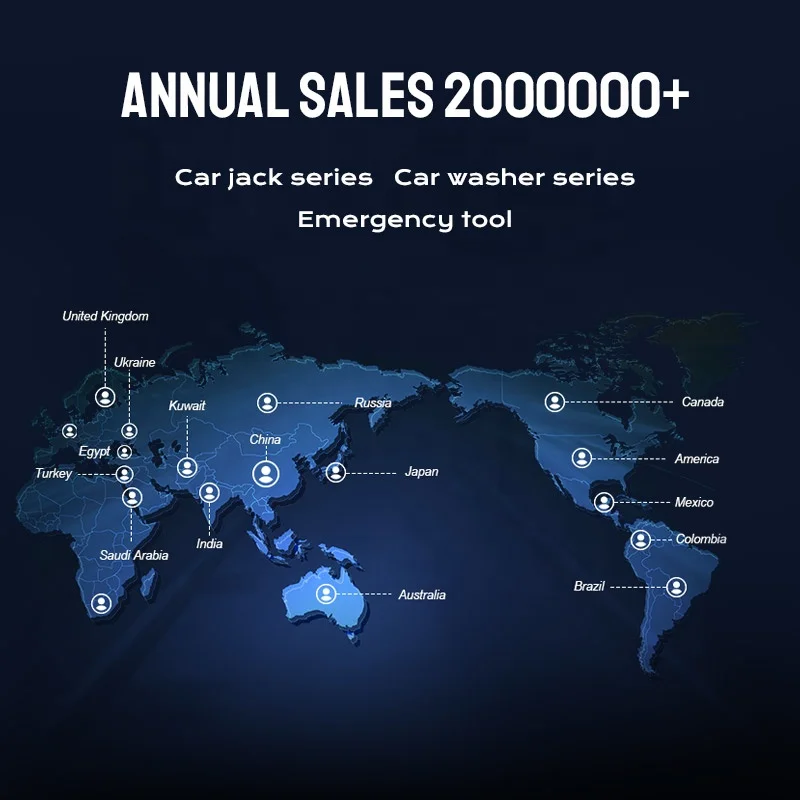 Hot Sale electric car jack kit Portable 12V car hydraulic jack and electric wrench