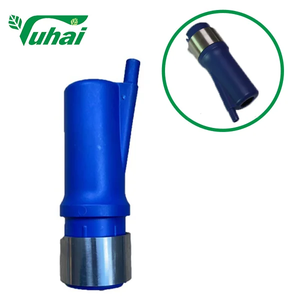 Cow Plastic Teats Cup Triangle Lined with Steel Cups for Milking Machine Milking Liner Steel Cup