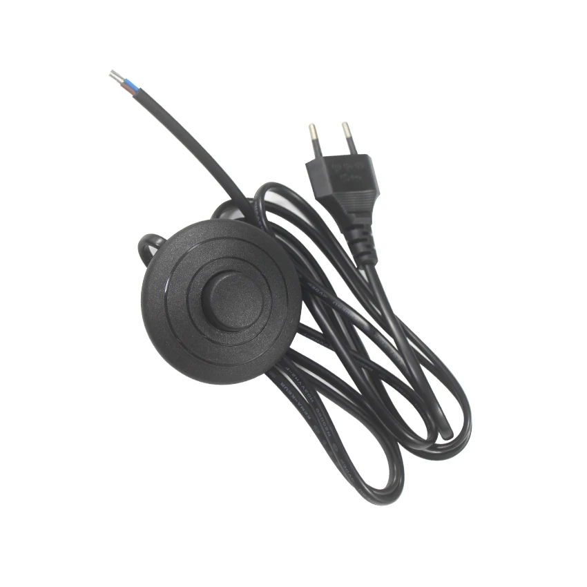 Kema Keur Light Switch With Power Cord EU Power Cords Cable  With Food Padant  Inline Switch