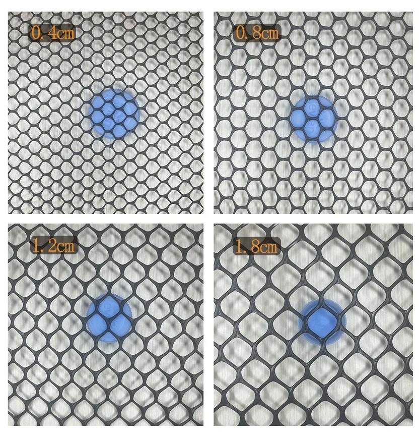 Plastic Chicken Wire Mesh Hexagonal Plastic Poultry Netting Extruded Plastic Chicken Wire Fence PVC Coated for Saling