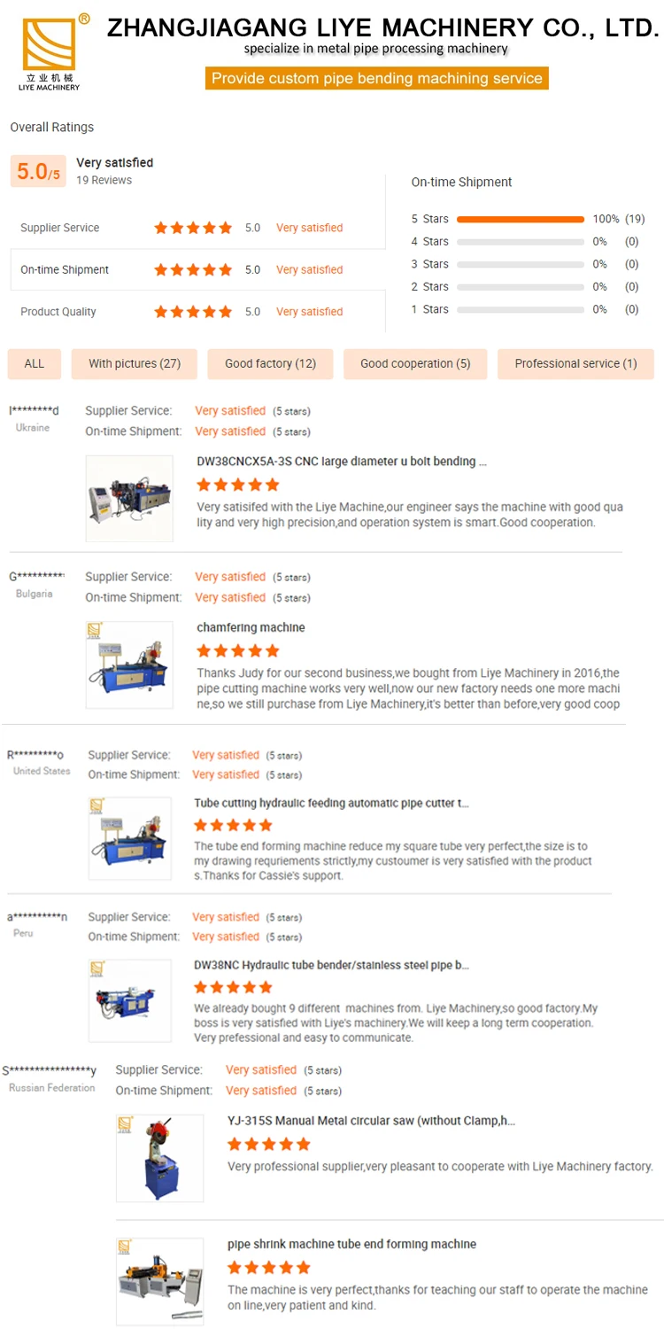 semi-automatic tube bending machines