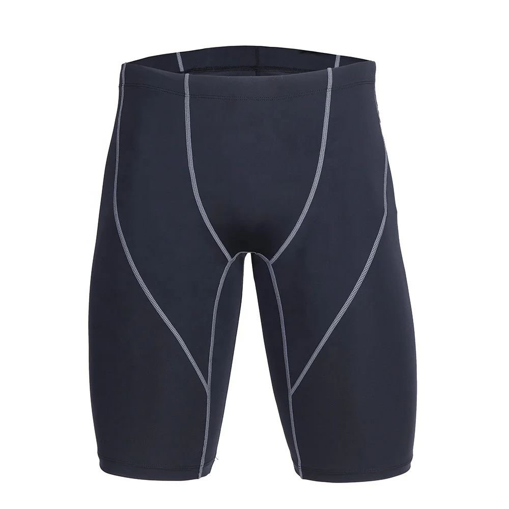 Seamless Compression Shorts Men Running Training Athletics Workout Tight Base Layer With Pocket Gym Football Short Men