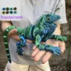 Láser verde de gran tamaño.