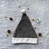 Cappello di pelliccia grigio ampio