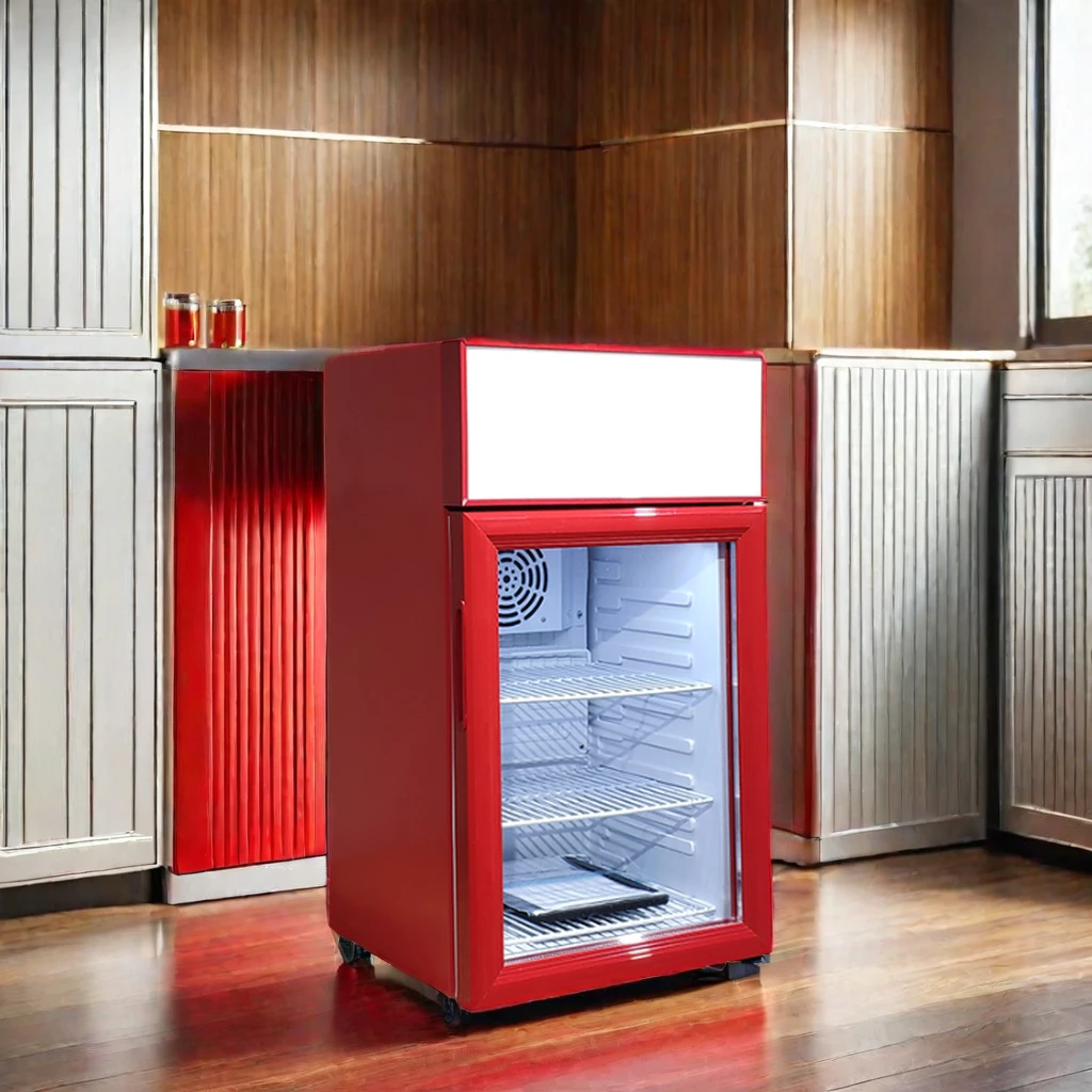 Meisda SC40B 40L Compressor-Equipped Mini Fridge Bar Restaurant Beverage Chiller Display Cooler for Supermarket Use