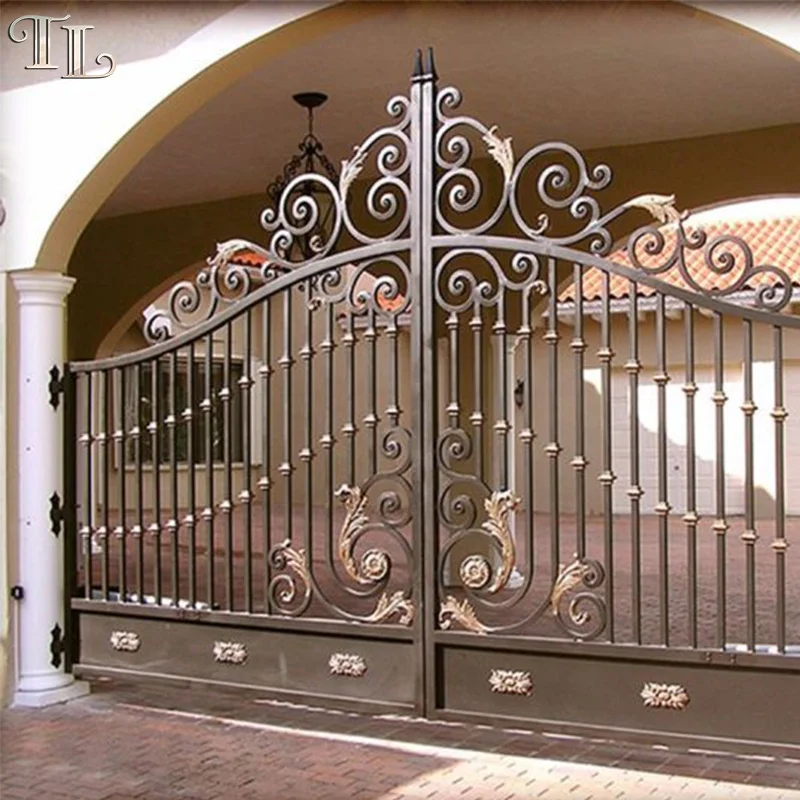 Outdoor Entrance Parking Gates Modern Iron Gate Designs Iron Gates Wrought Iron Main Gate