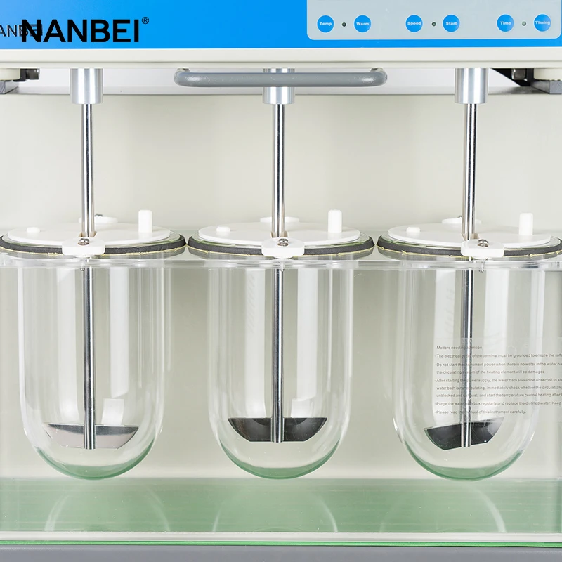 Dissolution Vessel Rack Automatic Dissolution Tester Apparatus for 8 & 12 Vessels ...