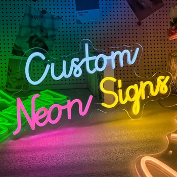Popular Led Advertising Custom Neon Light Signs Custom Neon Sign For Wedding Bar Party Decoration Acrylic 12V LED  New Design