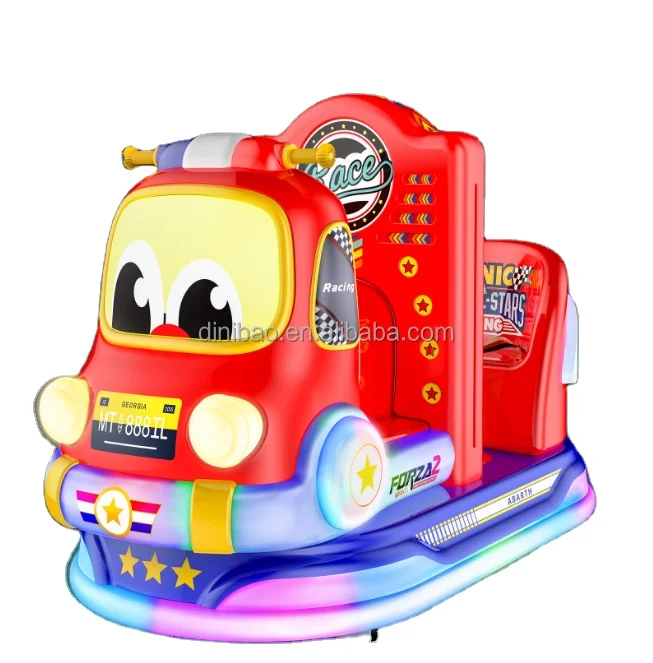 New Coin Operated Kiddy Rides Machine Double Players Swing