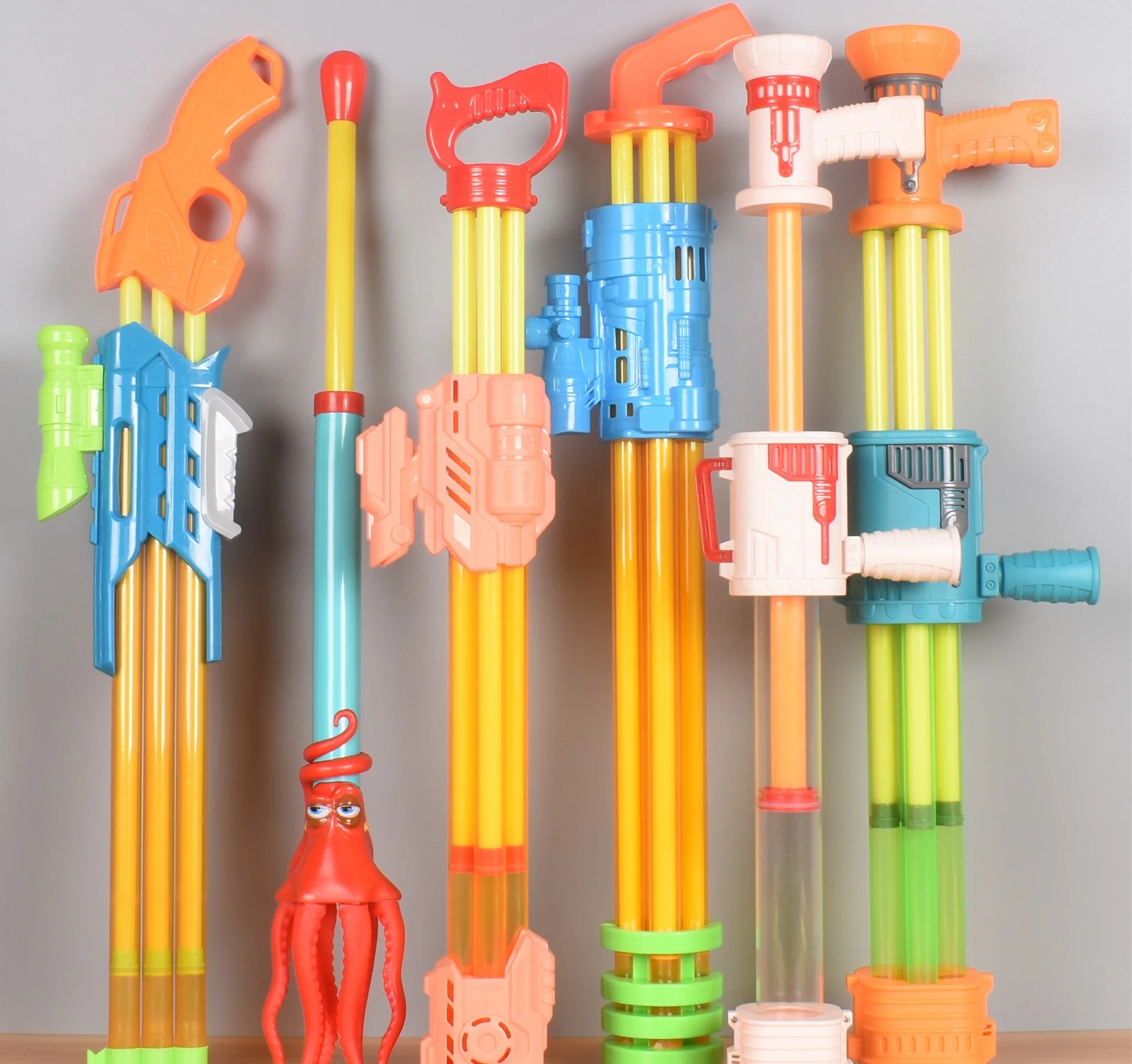 Aijh New 56cm Water Gun Summer Beach Set Outdoor Games Toy Super Long 5