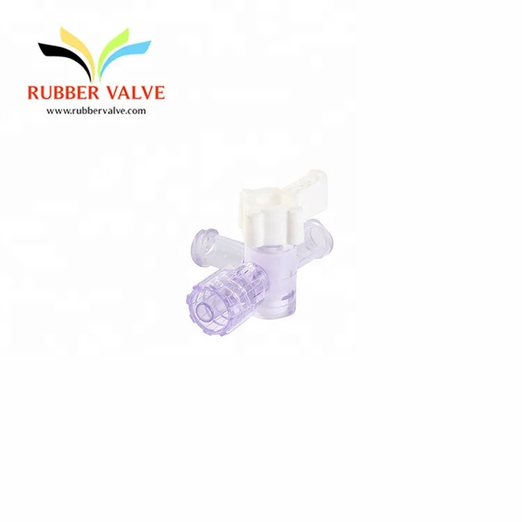 Push Button Plastic Air Miniature Additional Inflation Medical Luer Lock Check Valve