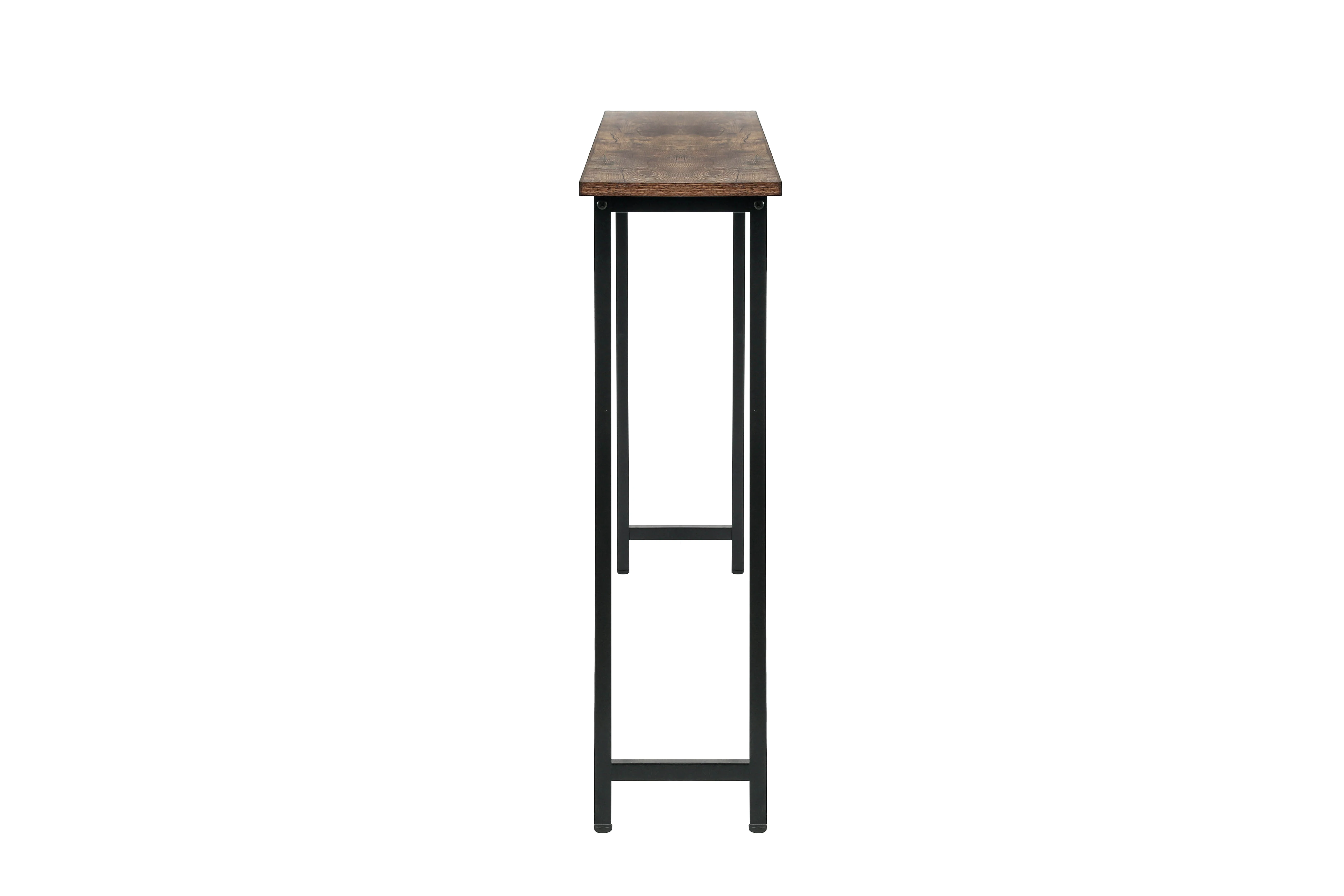 Entryway Console Table Rustic Wood Hallway Display Table Narrow Sofa Table