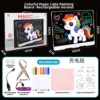 9619 Tablero de dibujo LED iluminado - Versión recargable