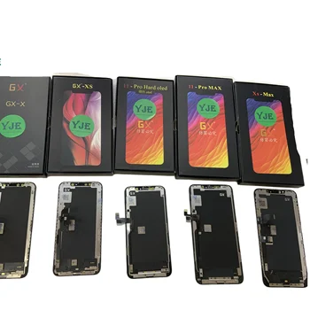GX oled amoled lcd screen for iphone x xr xs max 11 12 13 14 plus 15 pro max pantalla mobile phone display wholesale