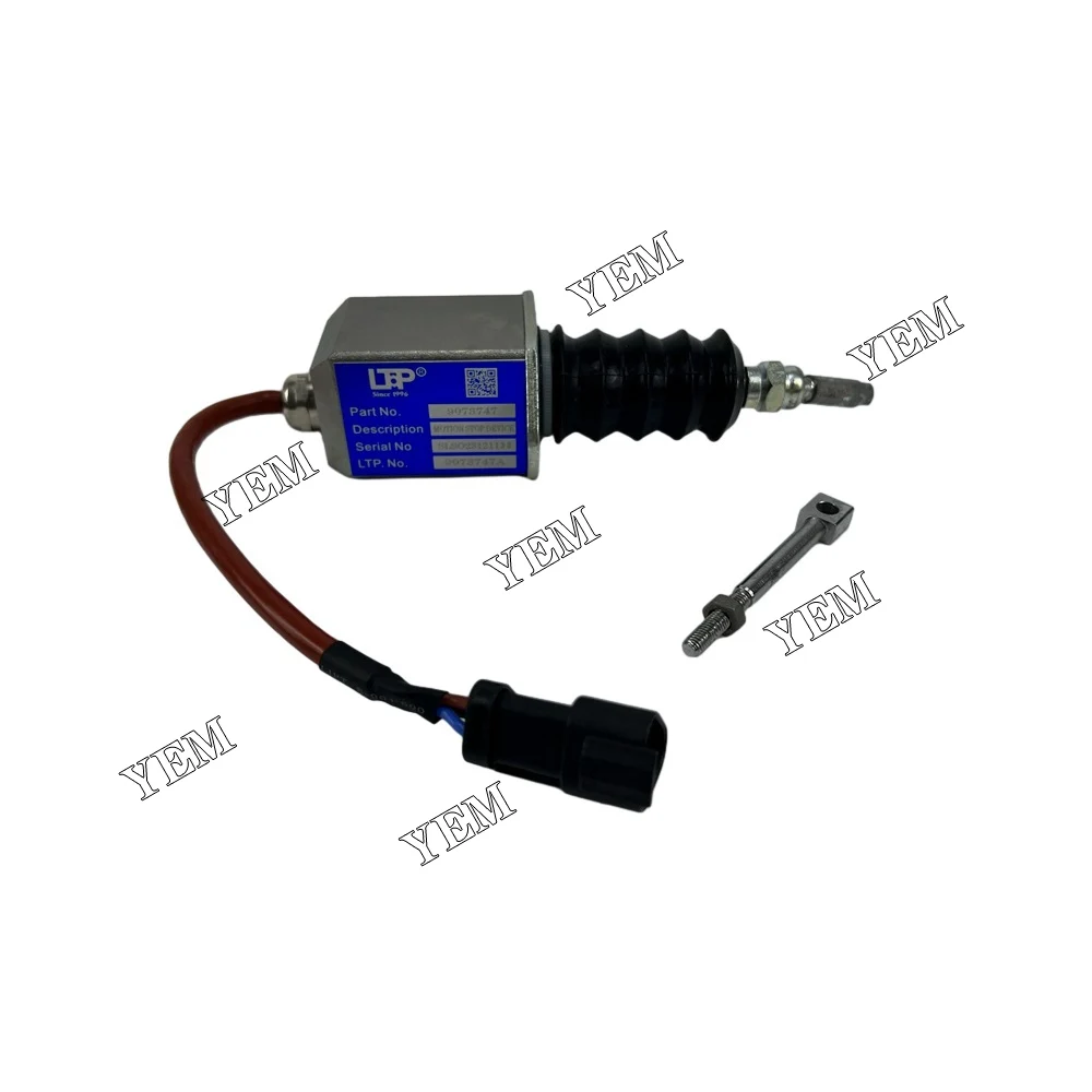 For Liebherr Engine D926 Solenoid Valve 9075336A 9073747 Spare Part