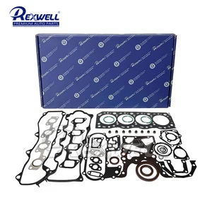New Genuine Metal Cylinder Head Engine Gasket Set for Toyota Land Cruiser Hilux Vigo 1KD 04111-30020 04111-30050 Full Gasket Kit