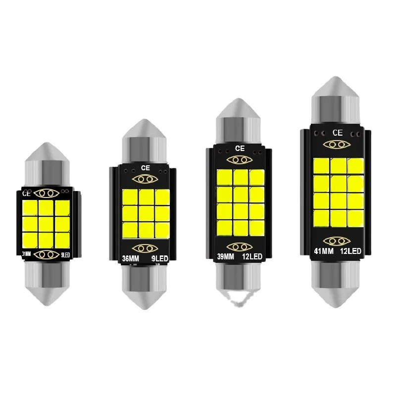 Auto Led C5W Bulb Car Light 5050 Led Festoon 31mm 36mm 39mm 41mm Dome Light Tail Door Light Festoon Led Accessories Cars