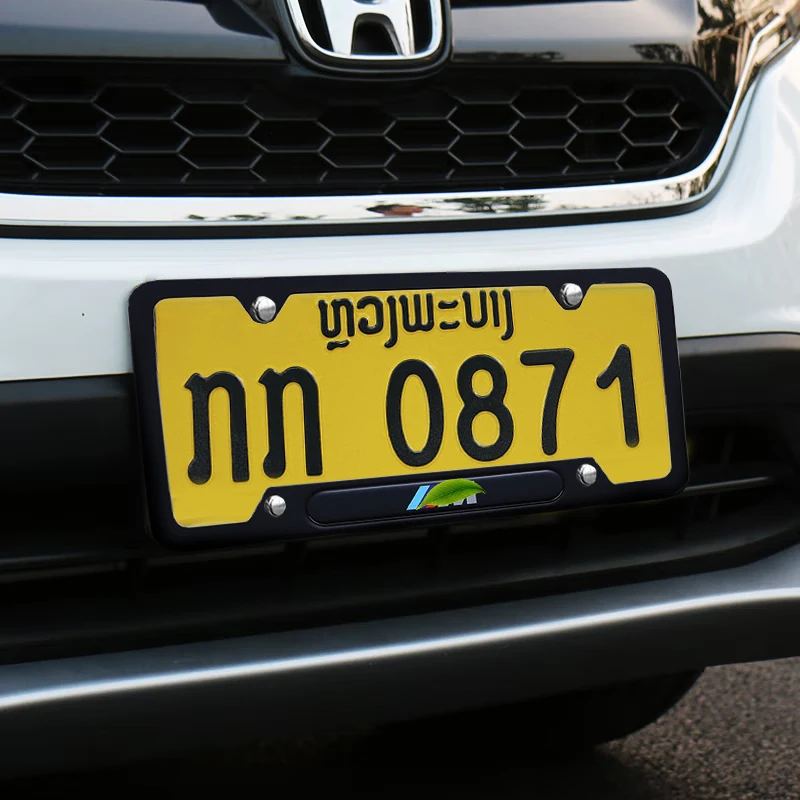 Custom logo Number Plate Holder License Plate Frame manufacture