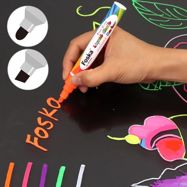 LED Board Use Flash Color Liquid Chalk Marker