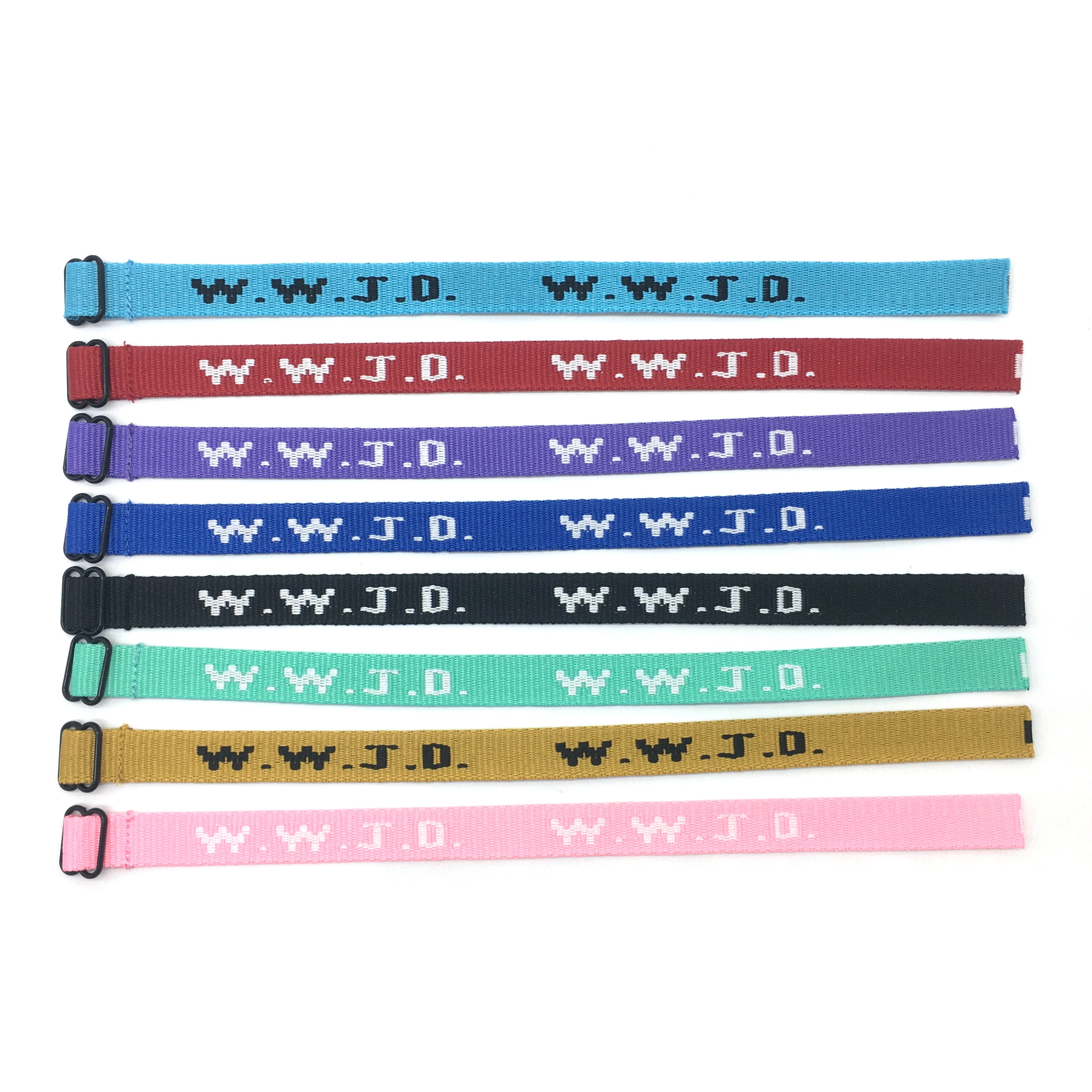 What Would Jesus Do Custom Woven Wwjd Bracelets Mystery WWJD