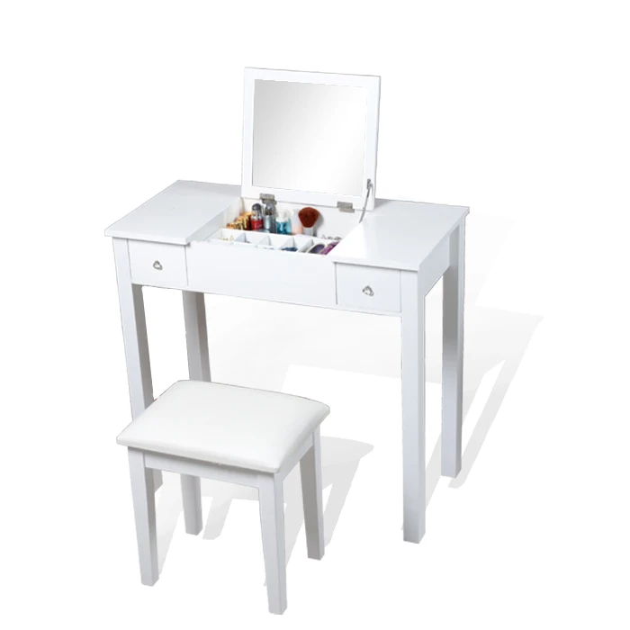 Wooden Simple Dressing Table Designs With Stool For Bedroom Buy Dressing Table Designs,Simple