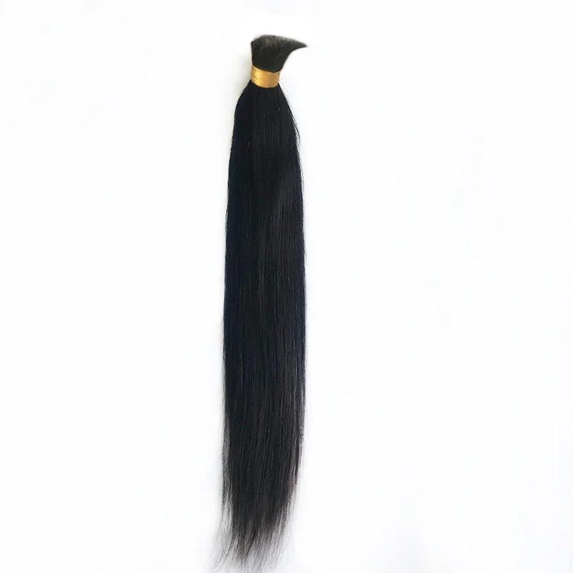 Capelli umani brasiliani lisci per trecce colore naturale_voghion.com