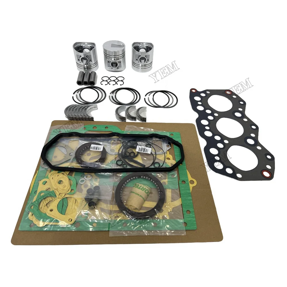S3E Piston & Ring & Gasket Kit &Bearing for Mitsubishi WS300A Piston 34617-00100