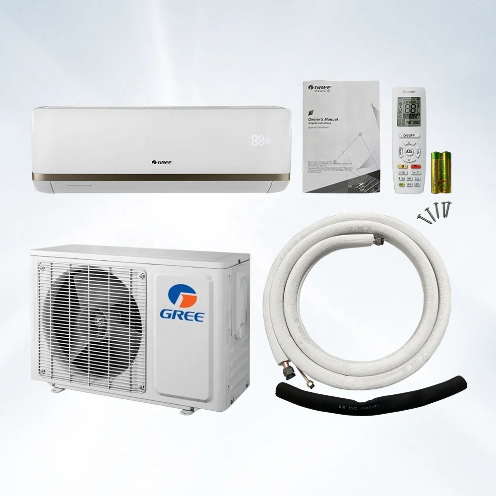 Gree EU US Standard Split Wall Mount Air Conditioner 220V 50Hz 12000Btu Fixed Frequency Ductless AC Unit Cooling Only R32 R410a