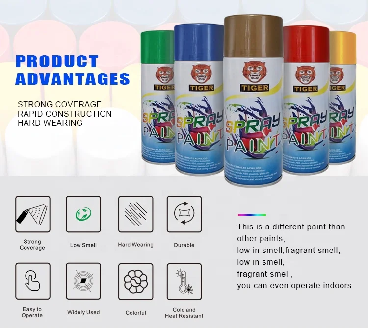 Child Safe Waterproof 0.5MPA Aerosol Spray Paint For Plastic