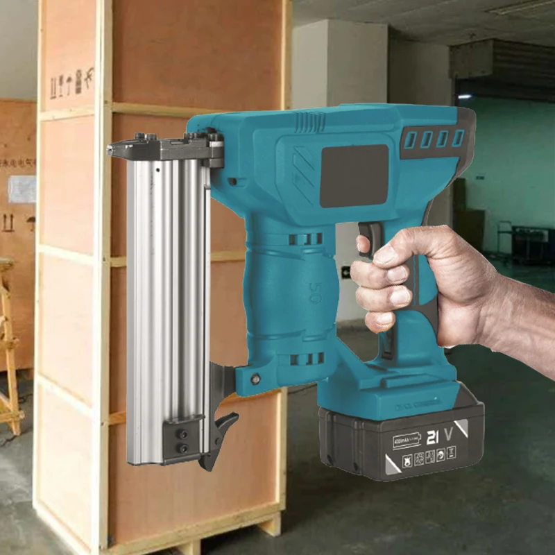 High Quality Electric Stapler Cordless Nailer Gun For Concrete Wall