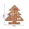 Natural wood color (Christmas tree) 30*29*0.5cm