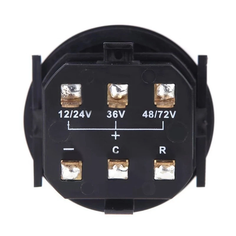 12v Battery Monitor Frienda Dc 12v 24v 36v 48v Meter With Alarm Battery 72v Battery