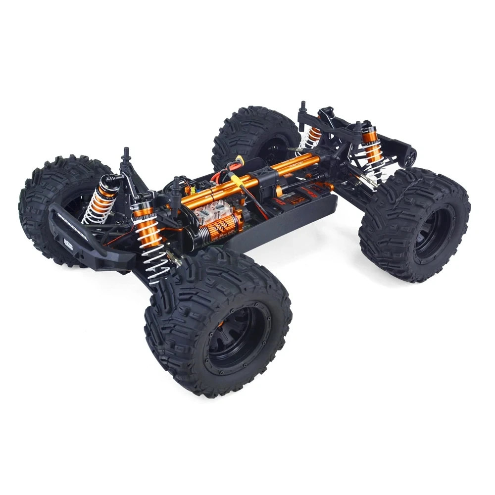 ZD Racing 1/7 Big 2.4G 4WD Monster 80km/h 8S Battery Brushless Motor  Hobbywing ESC Off-Road Truck Aluminum Parts RC Car MX-07