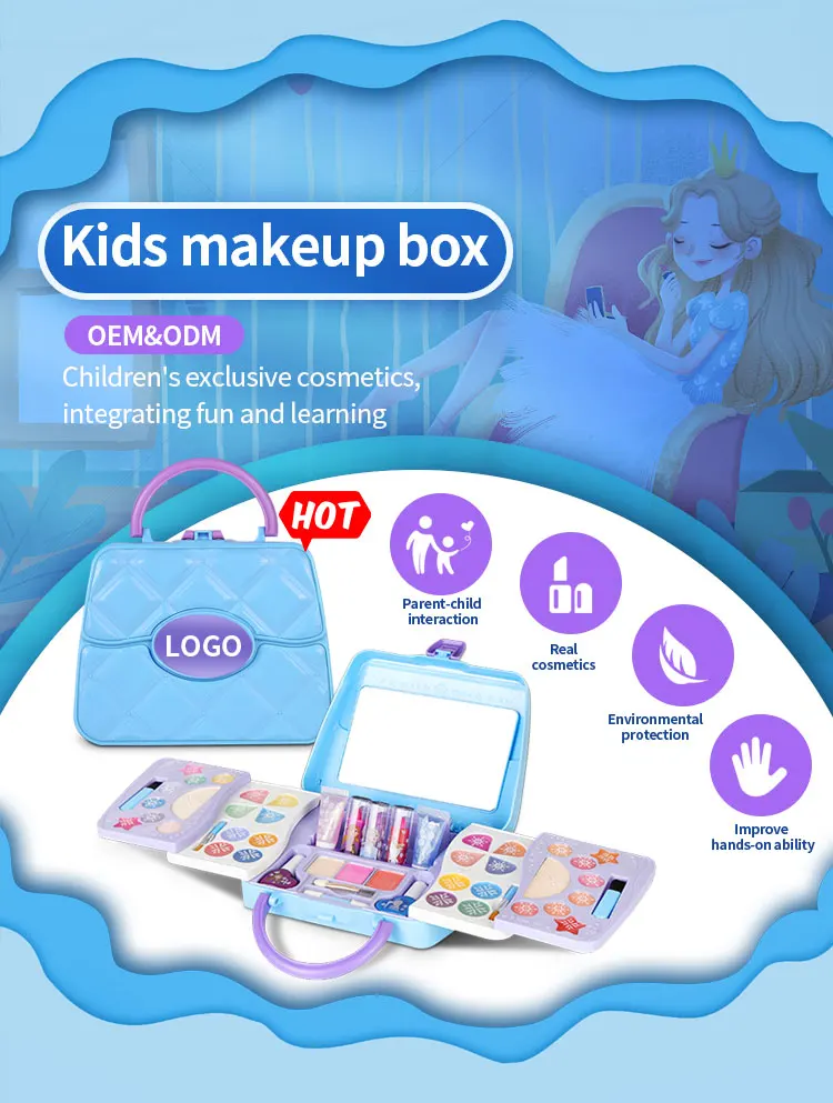 Akiaco Makeup Set For Kids Girls Makeup Kit For Kids Girl Real Makeup