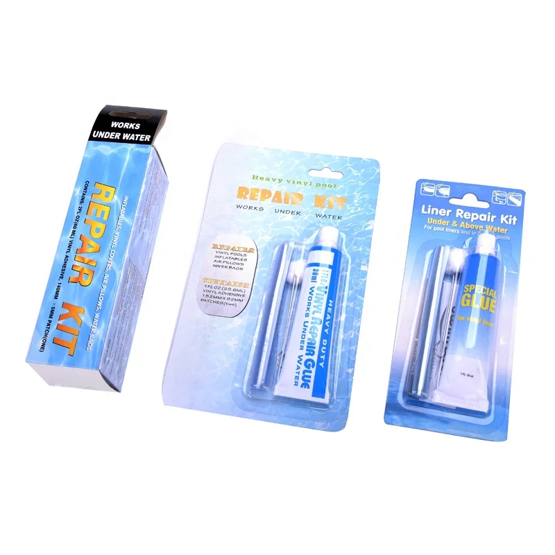 30 мл набор для ремонта подкладки для бассейна из винила