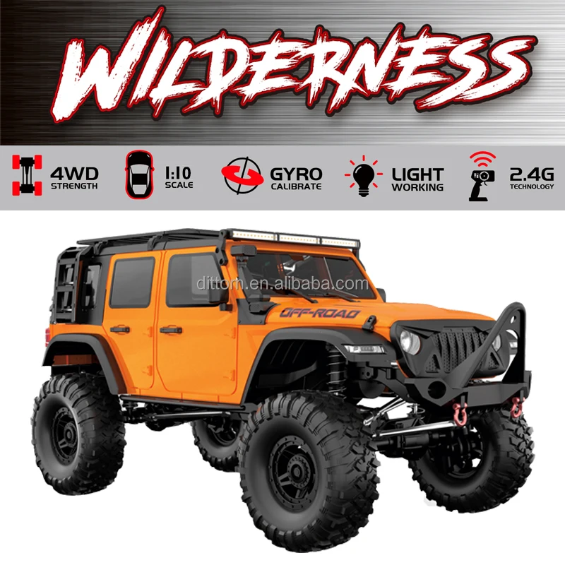 HB Toys RTR R1011 1/10 Scale RC Racing Car, 4WD Off-Road Climber