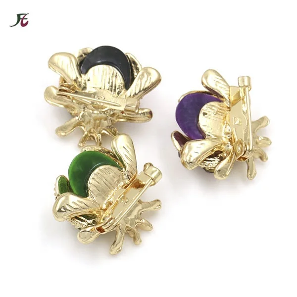 BROCHE,style 11--Broche série insectes en émail pour femmes et hommes BROCHE,style 11--Broche série insectes en émail pour femmes et hommes