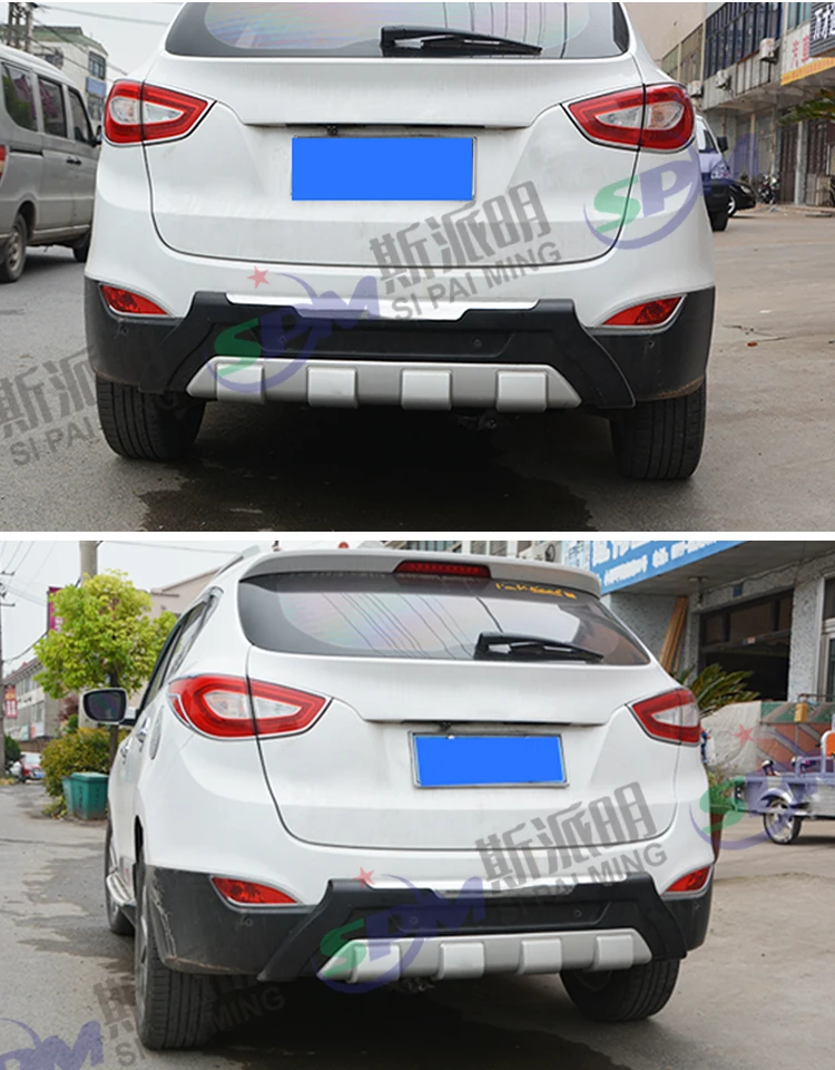 Spm Front And Rear Bumper Guard Protector For Hyundai Ix35 Tucson 2010