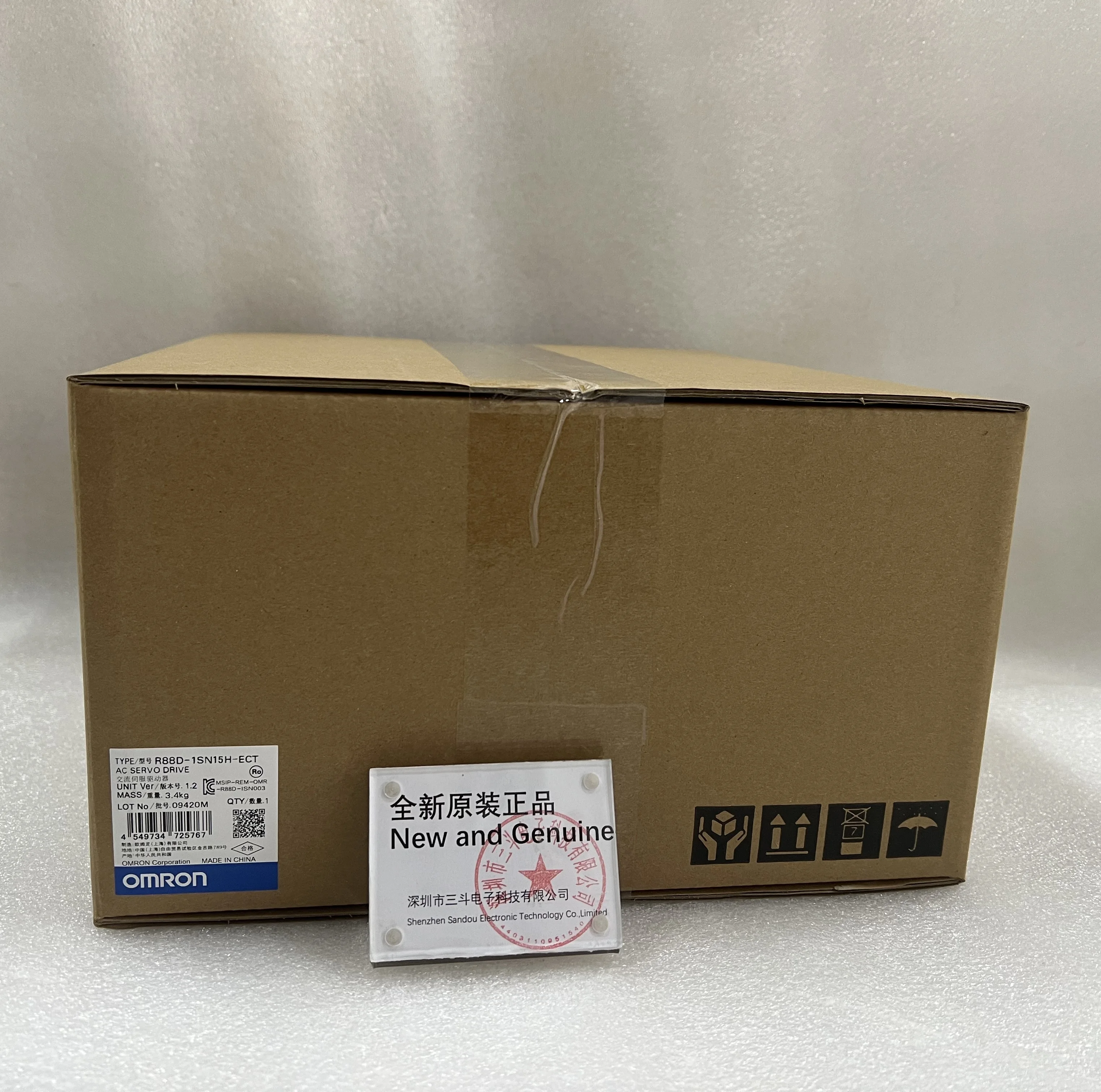 Omron AC Servo Drive R88D-1SN15H-ECT