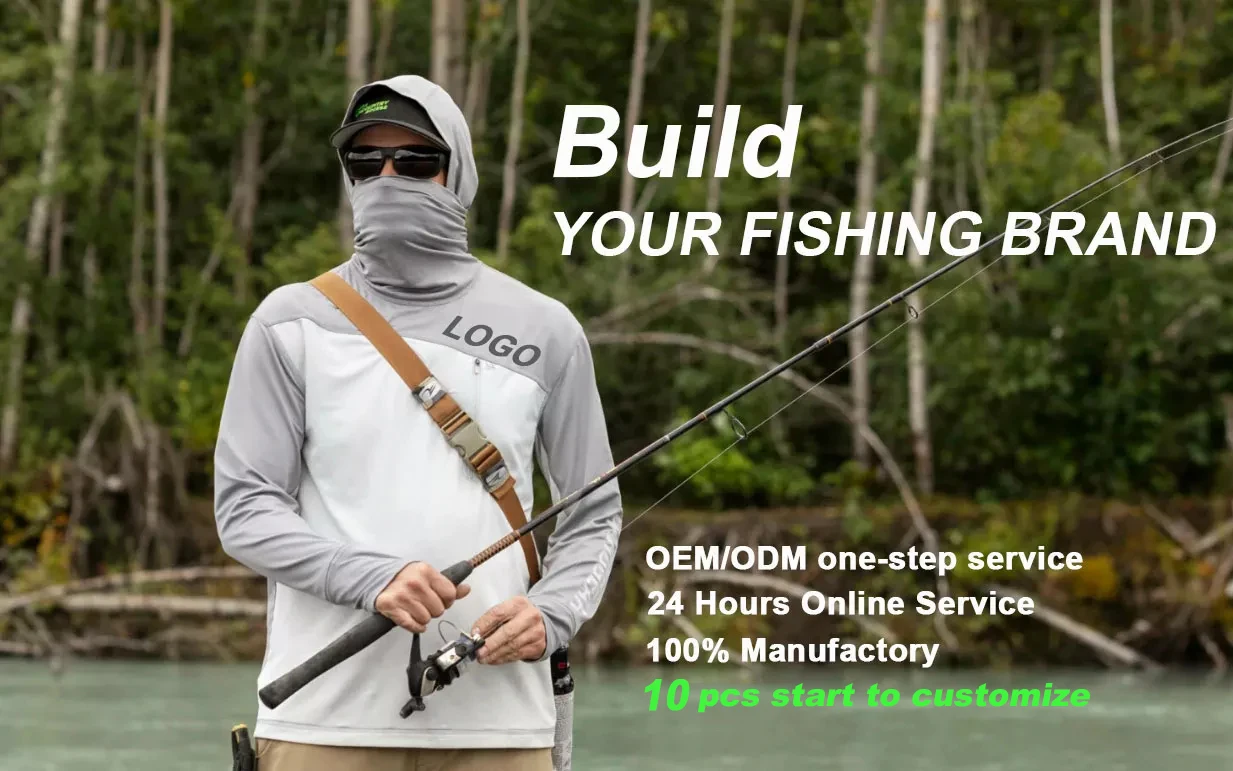 Deep Blue Offshore Fishing Unisex Performance Hoodie, 100% Polyester, Quick-Dry Activewear.