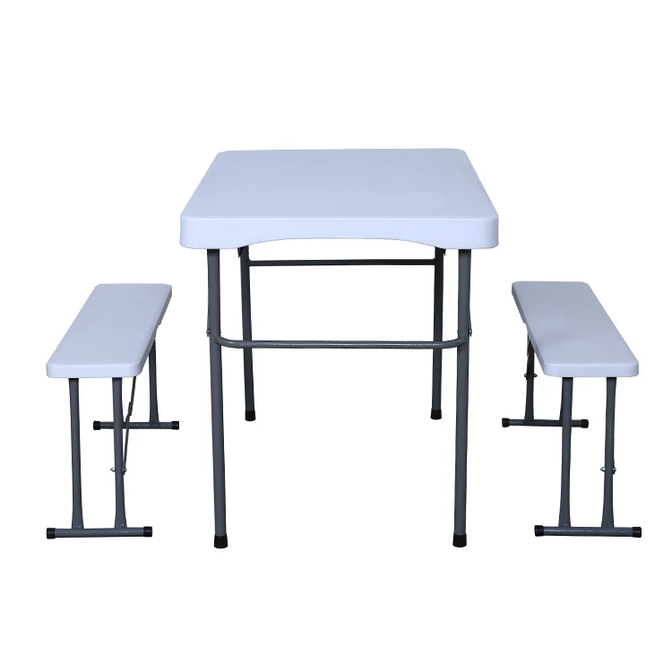 Tuoye Picnic Set Folding Tables and Chairs Plastic Table Chair Portable Folding Table Chair Set