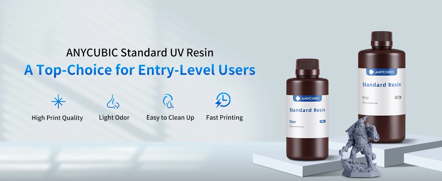 Anycubic Standard Resin SLA UV-Curing Resin with High Precision for LCD ...