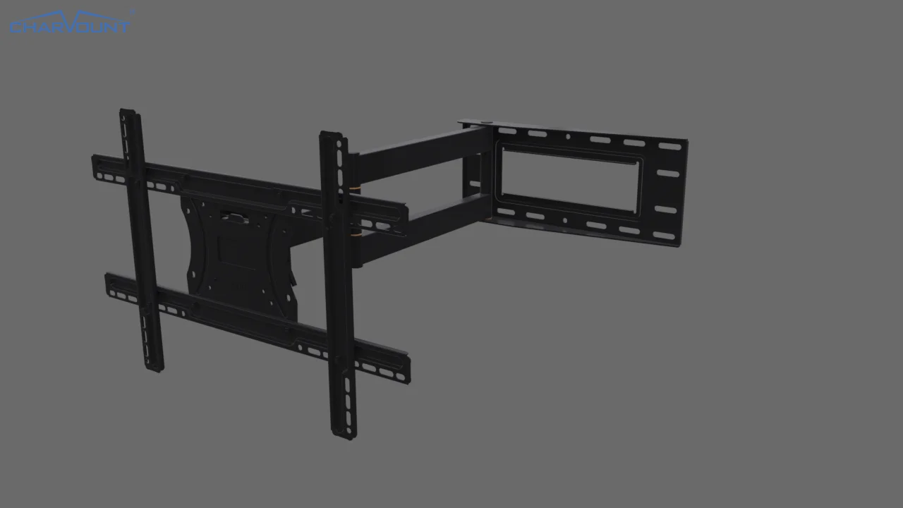 Charmount Universal 180 Degrees Swivel Max Vesa 600*400mm Full Motion Tv Mount Tv Wall Mount 65