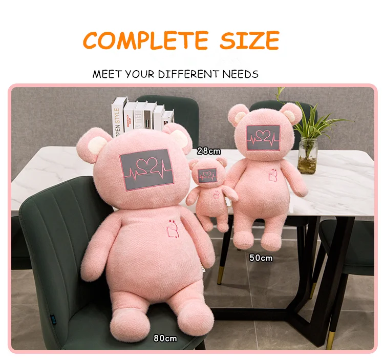 18 Inch Teddy Bear with Heart – Imported Quality Soft Stuff toy Gift for Kids & Loved Ones