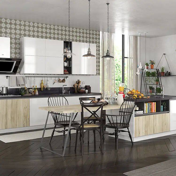 Modern Fitted Kitchen Modular New Kitchens Simple Designs